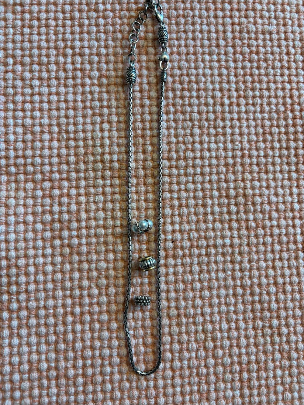 Brighton Silver-Tone Bead Accent Necklace